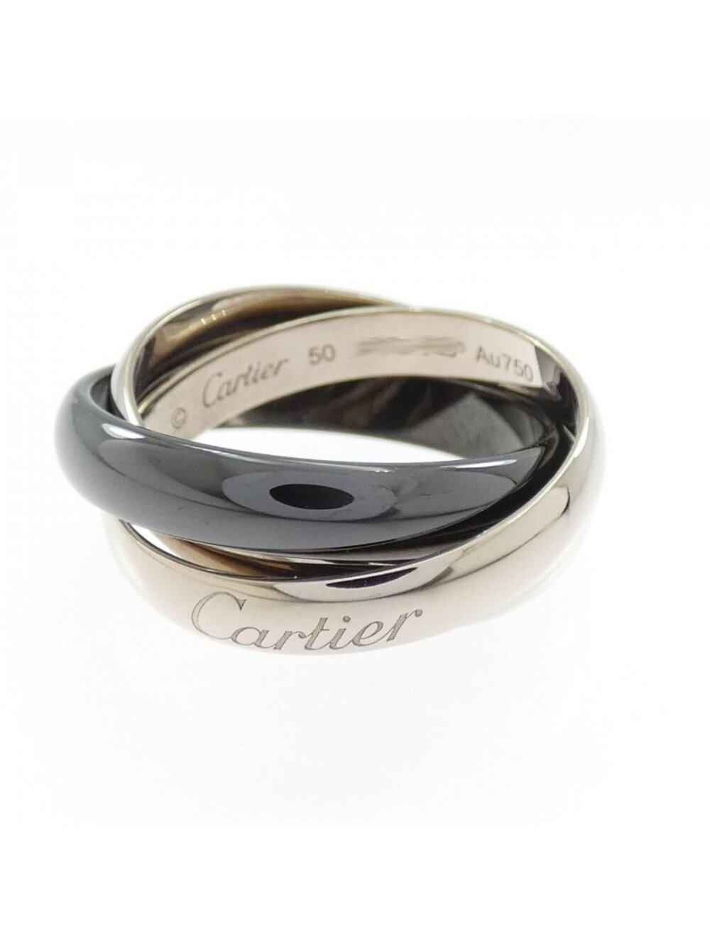Cartier Trinity Black &white Ring